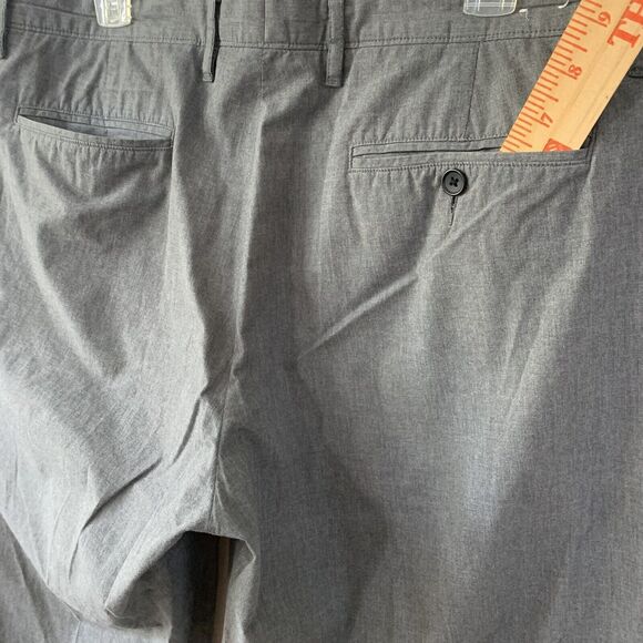 J. Crew Chino Pants Men 34X32 Grey Casual Lightweight Cotton Trousers Pockets - Picture 11 of 16